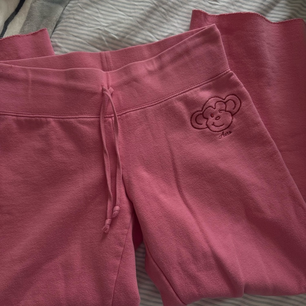 Y2K vintage AEROPOSTALE low waisted pink sweatpants